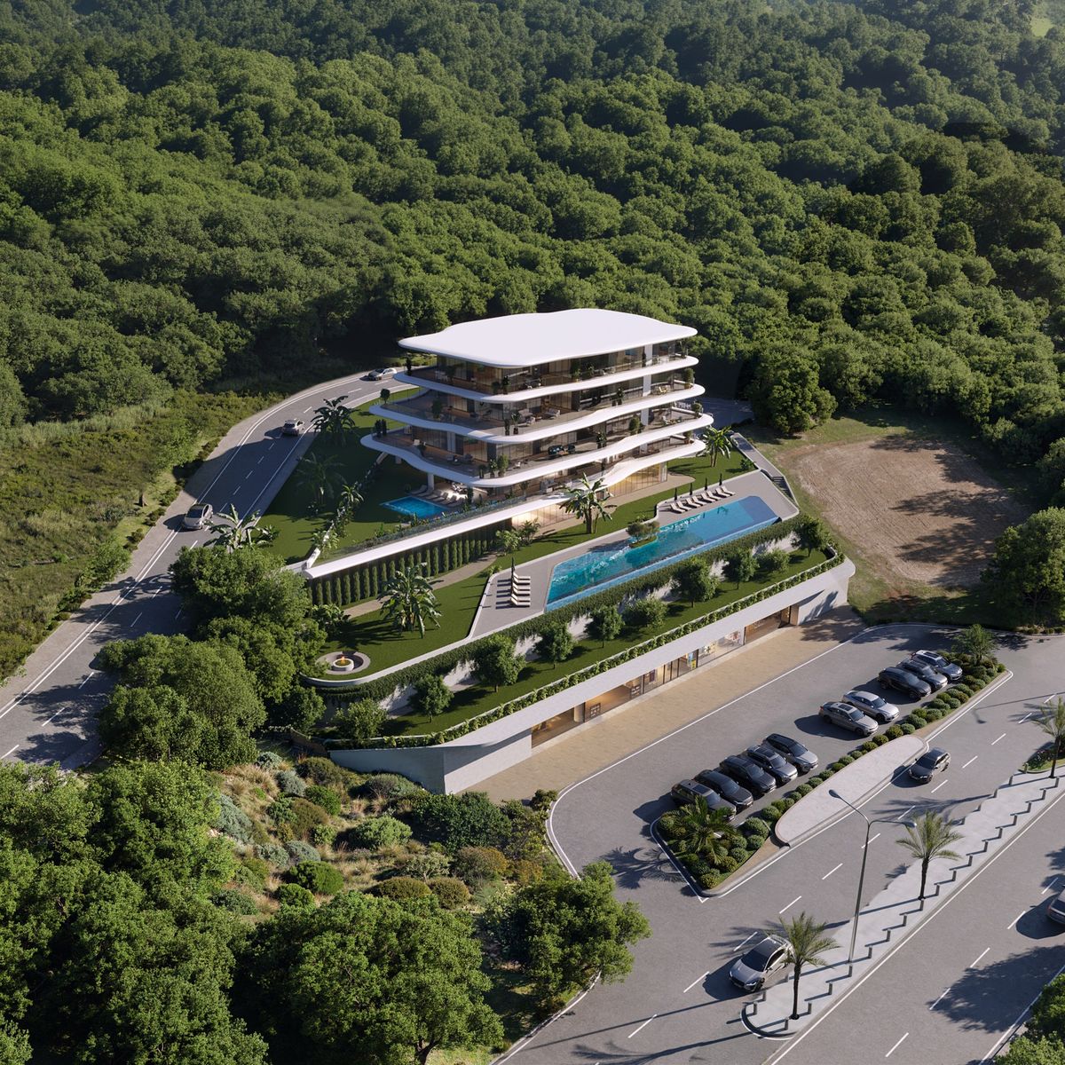 3D dış cephe görselleştirme