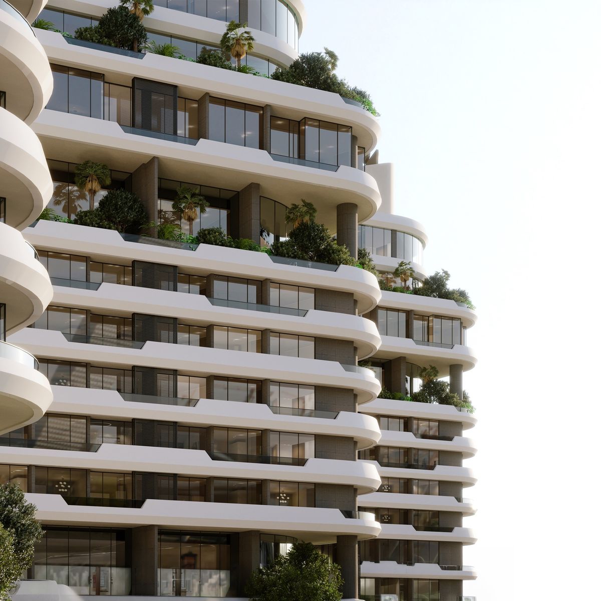 3D dış cephe görselleştirme